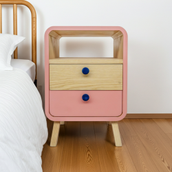Comodino Kitsch Pink