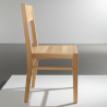 Solid oak chairs