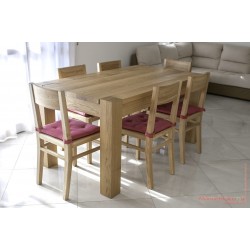 Tavolo in rovere massello europeo